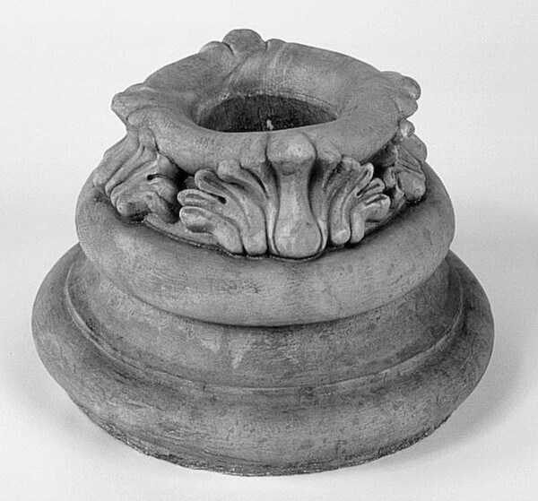 Concrete Gazing Globe Collar - Support your Globe solid cement
